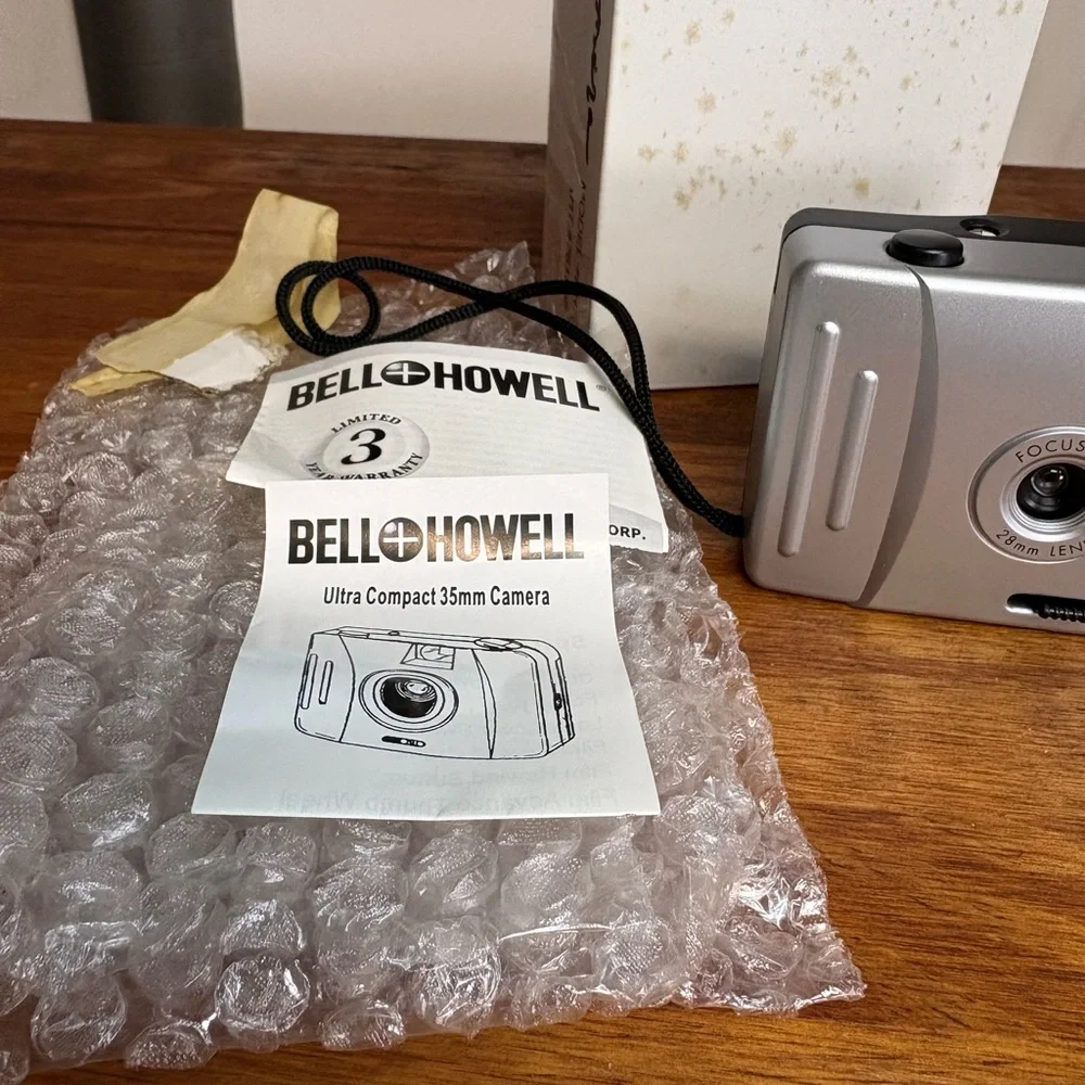 Bell+Howell Silver Simulated Camera